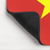 Vietnamese vlag muismat (Hoek)