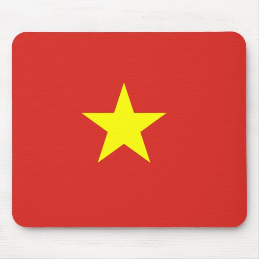 Vietnamese vlag muismat (Voorkant)