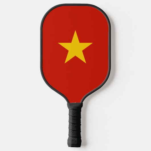 Vietnamese vlag pickleball paddle (Achterkant)