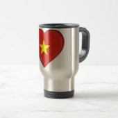 Vietnamese vlag reisbeker (Voorkant rechts)