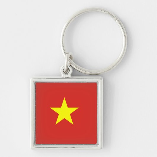 Vietnamese vlag sleutelhanger (Voorkant)