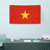 Vietnamese vlag spandoek (Beurs)