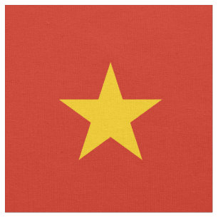 Vietnamese vlag stof