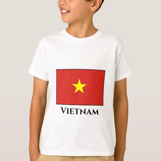 Vietnamese vlag t-shirt (Voorkant)