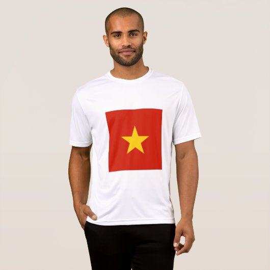 Vietnamese vlag t-shirt (Voorkant volledig)