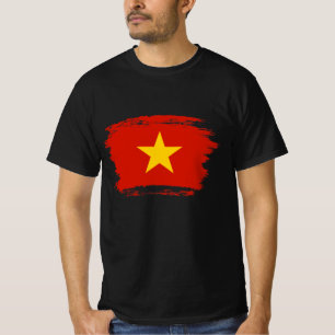 Vietnamese vlag t-shirt