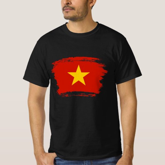 Vietnamese vlag t-shirt (Voorkant)