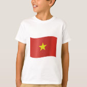 Vietnamese vlag t-shirt (Voorkant)