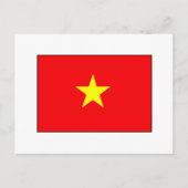Vietnamese vlag T-shirts en cadeautjes Briefkaart (Voorkant)