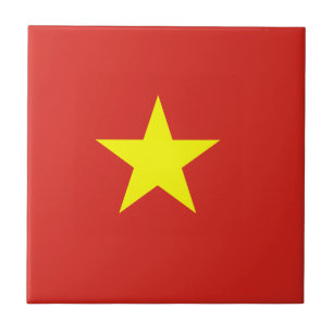 Vietnamese vlag tegeltje