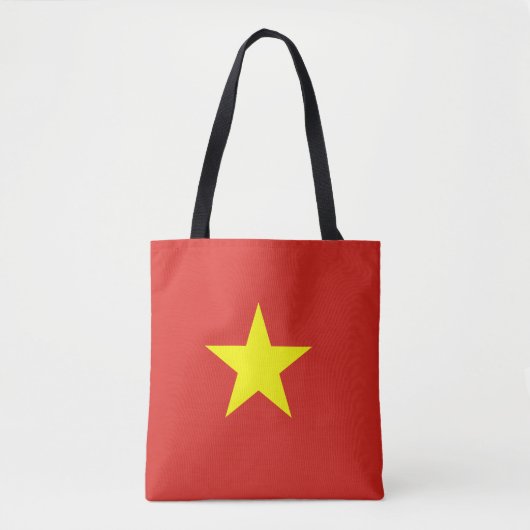Vietnamese vlag tote bag (Voorkant)