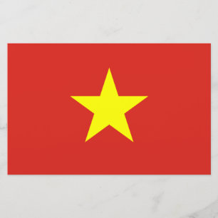 Vietnamese vlag (Vietnam) Briefpapier