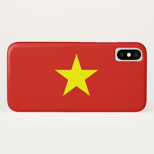 Vietnamese vlag (Vietnam) Case-Mate iPhone Case (Achterkant (horizontaal))