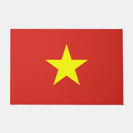 Vietnamese vlag (Vietnam) Deurmat (Voorkant)
