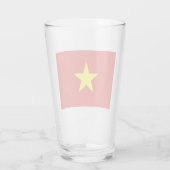 Vietnamese vlag (Vietnam) Glas (Achterkant)