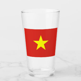 Vietnamese vlag (Vietnam) Glas
