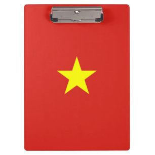 Vietnamese vlag (Vietnam) Klembord