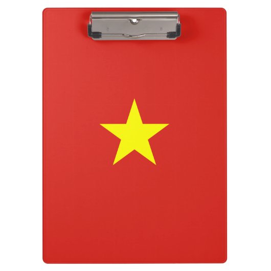 Vietnamese vlag (Vietnam) Klembord (Voorkant)