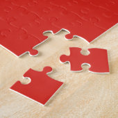 Vietnamese vlag (Vietnam) Legpuzzel (Zijkant)