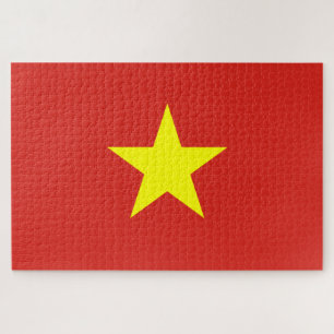 Vietnamese vlag (Vietnam) Legpuzzel