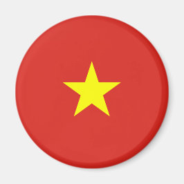 Vietnamese vlag (Vietnam) Magneet