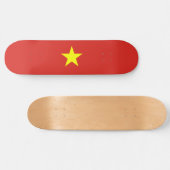 Vietnamese vlag (Vietnam) Persoonlijk Skateboard (Horizontaal)