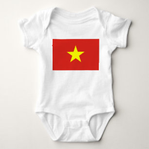 Vietnamese vlag (Vietnam) Romper