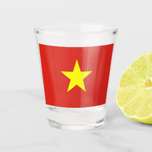 Vietnamese vlag (Vietnam) Shot Glas
