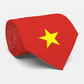 Vietnamese vlag (Vietnam) Stropdas (Opgerold)