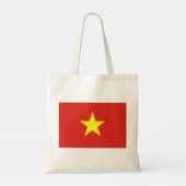 Vietnamese vlag (Vietnam) Tote Bag (Achterkant)