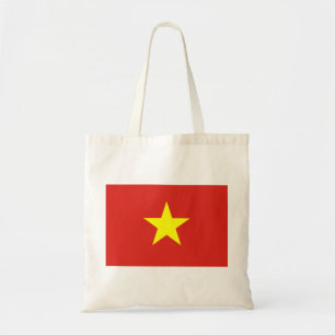 Vietnamese vlag (Vietnam) Tote Bag