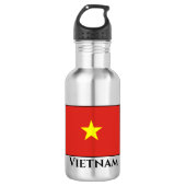 Vietnamese vlag waterfles (Voorkant)