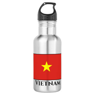 Vietnamese vlag waterfles 