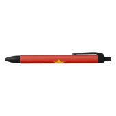 Vietnamese vlag zwarte inkt pen (Bovenkant)