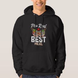 Vietnamese voedselliefhebber Pho Aziatische soep V Hoodie