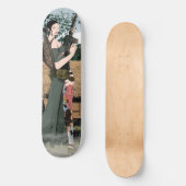 Vietnamese vrouw persoonlijk skateboard (Voorkant)