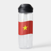 Vietnamese wapenschild, vlag, Vietnam Waterfles (Achterkant)