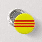 vietnameseflag ronde button 3,2 cm (Voorkant /achterkant)