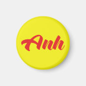 Vietnamesische Broer - Anh ~ Vietnamees Taal Magneet (Voorkant)