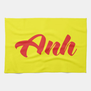 Vietnamesische Broer - Anh ~ Vietnamees Taal Theedoek