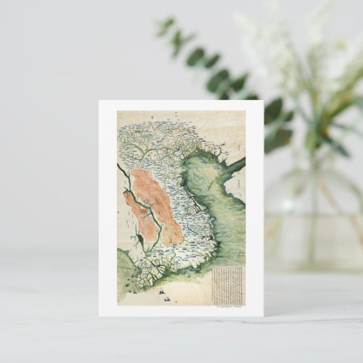 VietnamPanoramaVietnam Briefkaart (Staand voorkant)