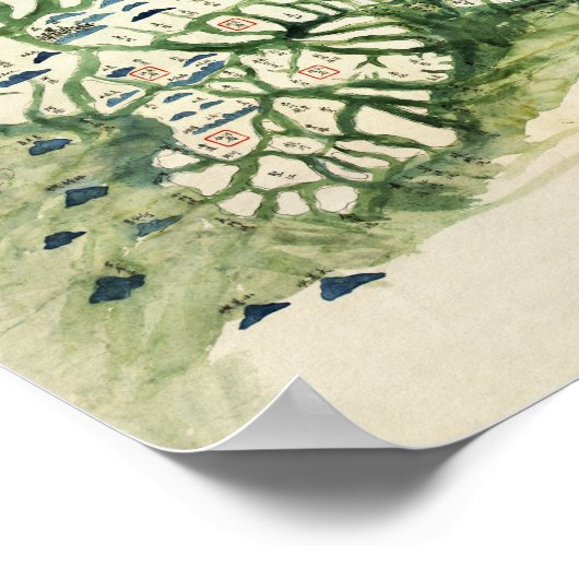 VietnamPanoramaVietnam Poster (Hoek)