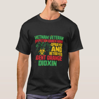 Viëtteran en Oranje agent Survivor Veterans T-shirt