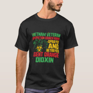Viëtteran en Oranje agent Survivor Veterans T-shirt