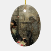 Viëtterans-onderscheiding Keramisch Ornament (Voorkant)