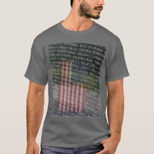 Viëtveteranen Memorial Wall Washington T-shirt