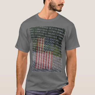 Viëtveteranen Memorial Wall Washington T-shirt