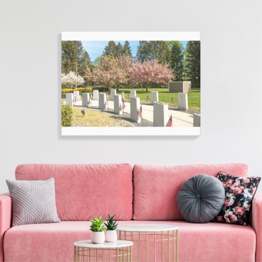 Viëtveteranenherdenking Canvas Afdruk (Insitu (Woonkamer))