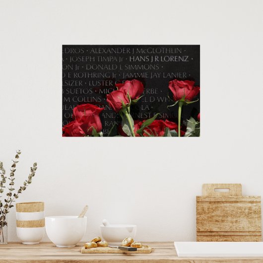 Viëtveteranenherdenking Poster (Keuken)