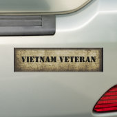 Viëtveteranenleger Bumpersticker (Op auto)